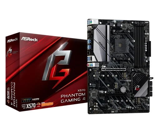 Материнская плата ASRock X570 Phantom Gaming 4 Socket AM4
